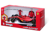 Ferrari modèle réduit, SF-23, Charles Leclerc, 1:24, bburago, avec pilote