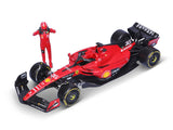 Ferrari modèle réduit, SF-23, Charles Leclerc, 1:24, bburago, avec pilote