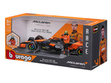 McLaren voiture miniature, bburago, Lando Norris, 1:24, #4, MCL38, avec pilote