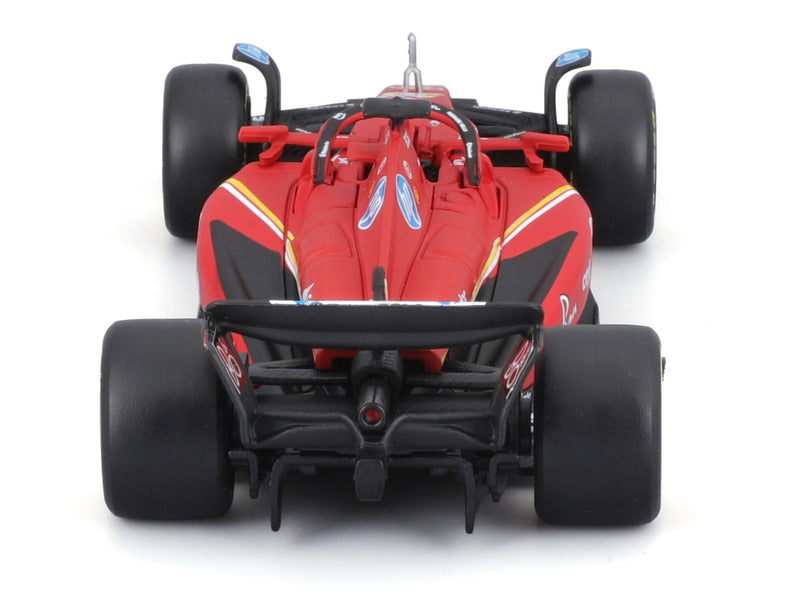 Voiture miniature Ferrari, Charles Leclerc, SF-24, bburago, rouge 🔥
