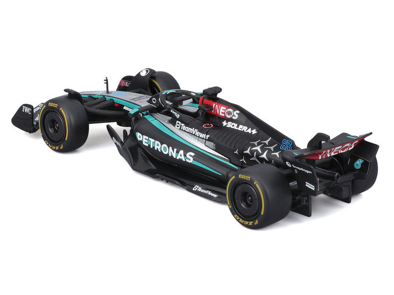 Mercedes modèle réduit, bburago, George Russell, #63, 1:43, F1W15