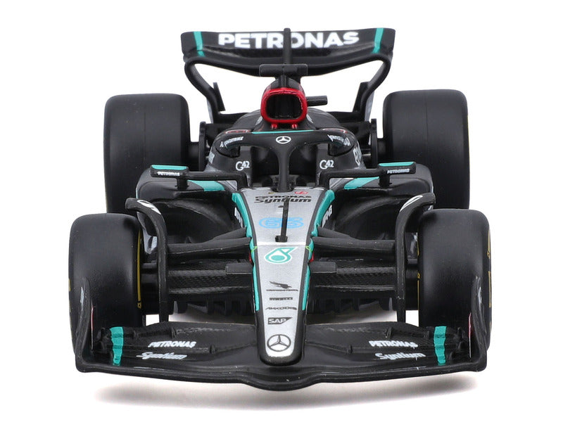 Mercedes modèle réduit, bburago, George Russell, #63, 1:43, F1W15