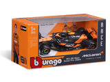Voiture miniature McLaren, Bburago, Lando Norris, livrée Miami, MCL38 🔥