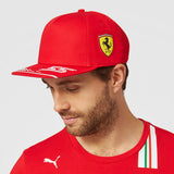 2021, Rouge, Adulte, Puma Ferrari Carlos Sainz Flatbrim Casquette