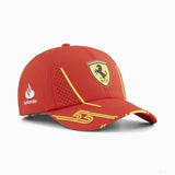 Ferrari casquette, Puma, Carlos Sainz, Casquette de baseball, rouge