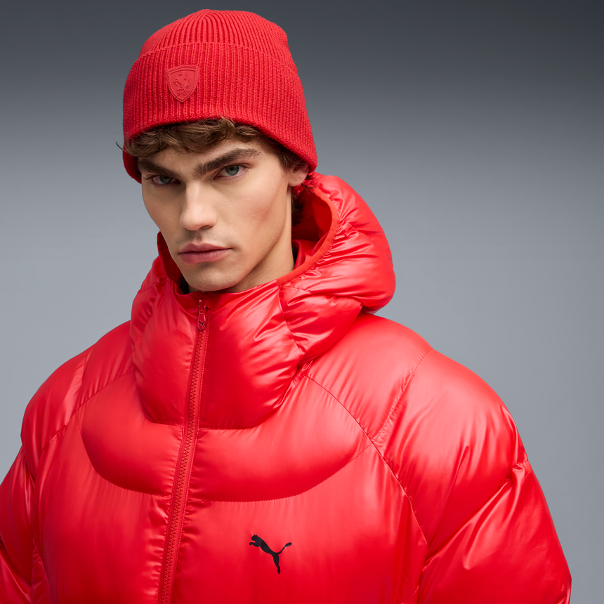 Bonnet Ferrari Pro, Puma, couronne moyenne, rouge