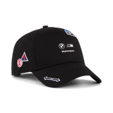 Casquette de baseball BMW, MMS, autocollants, noire