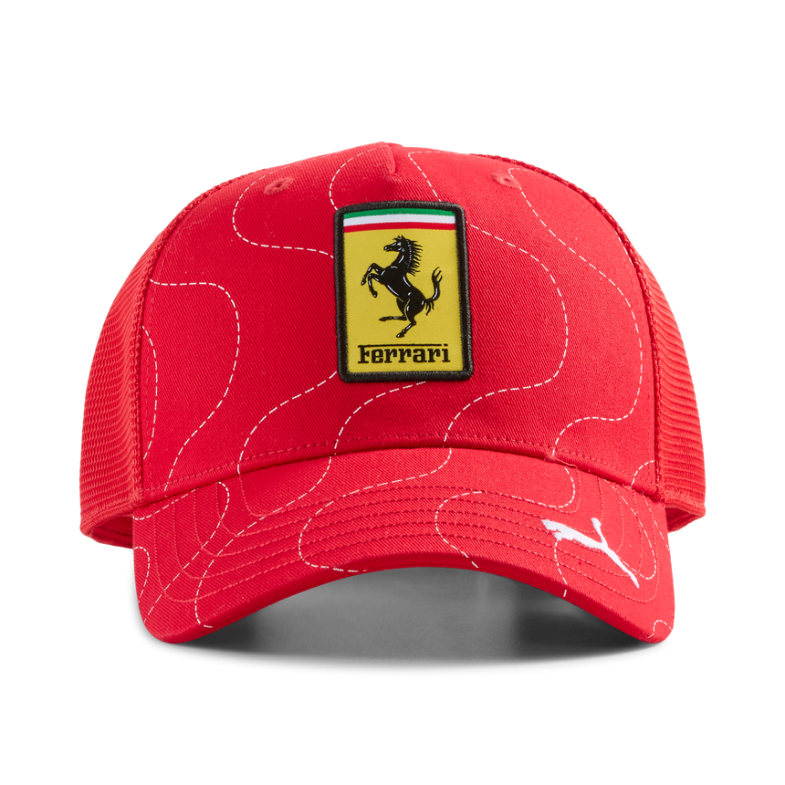 Casquette trucker Ferrari, édition spéciale Monza, rouge 🔥
