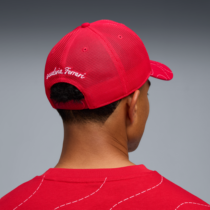 Casquette trucker Ferrari, édition spéciale Monza, rouge 🔥
