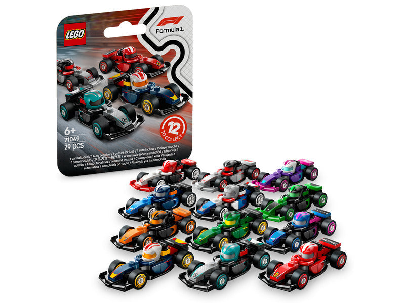 LEGO® Minifigures, 71049, collection 1 sur 12, voitures F1