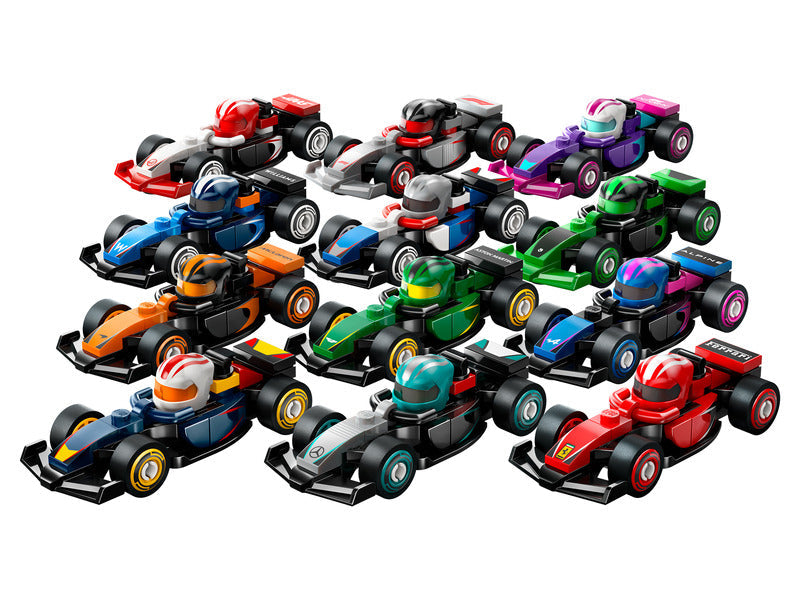LEGO® Minifigures, 71049, collection 1 sur 12, voitures F1