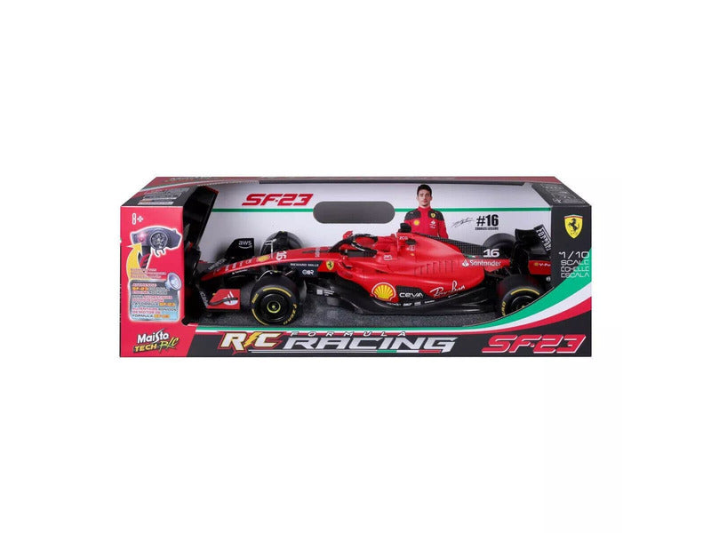 Ferrari voiture RC, Maisto Tech RC, Charles Leclerc, 1:10, #16, SF-23