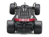 Mercedes scale model, F1 W 14 E, bburago, 1:43, George Russell #63, 2023