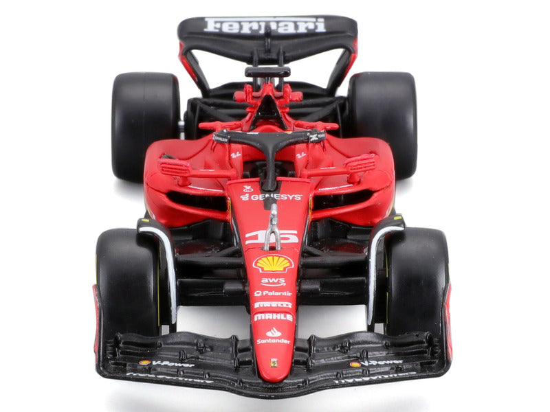 Maqueta de Ferrari, F1-23, bburago, 1:43, Charles Leclerc #16, 2023