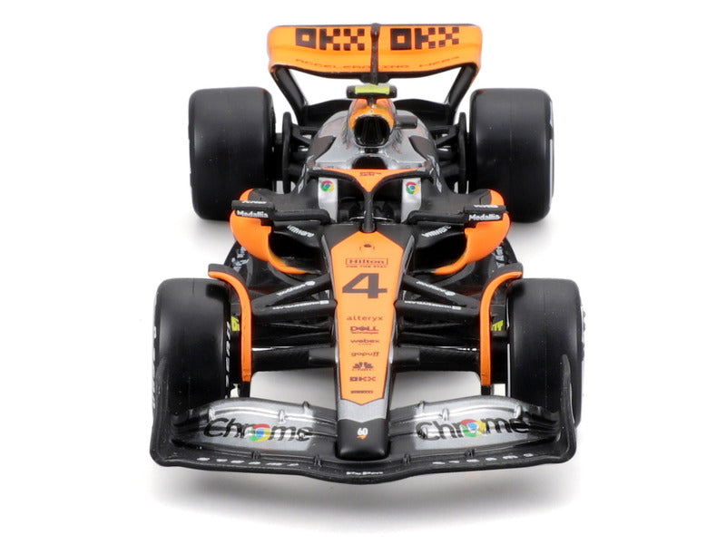 Automodello McLaren MCL60, Burago, 1:43, Lando Norris #4, 2023