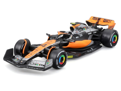 Automodello McLaren MCL60, Burago, 1:43, Lando Norris #4, 2023