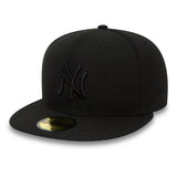 Casquette des New York Yankees, New Era, 59FIFTY, noire