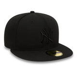 Casquette des New York Yankees, New Era, 59FIFTY, noire