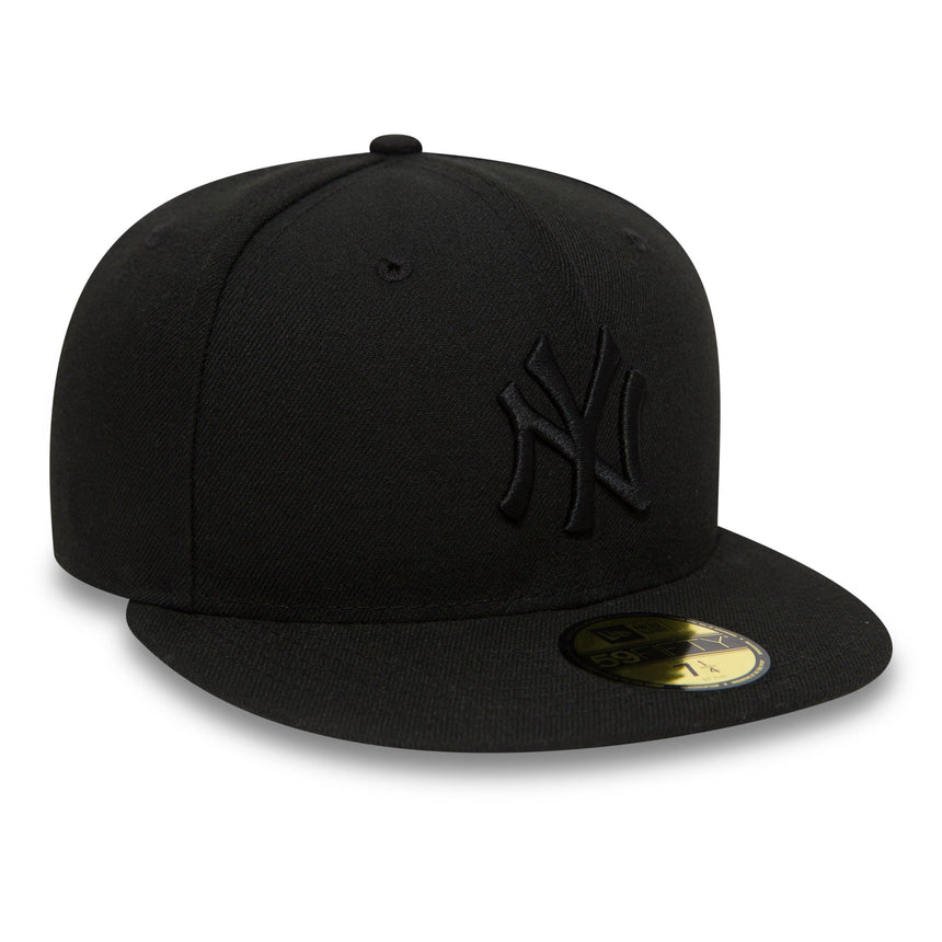 Casquette des New York Yankees, New Era, 59FIFTY, noire