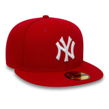 Casquette des Yankees de New York, New Era, Basic, rouge