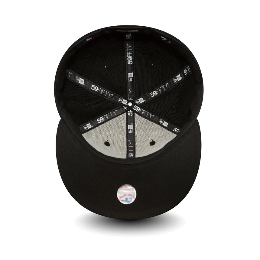 Casquette Atlanta Braves, New Era, 39THIRTY, basique, noir