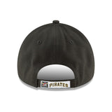 Casquette des Pirates de Pittsburgh, New Era, 9FORTY, équipe, noir