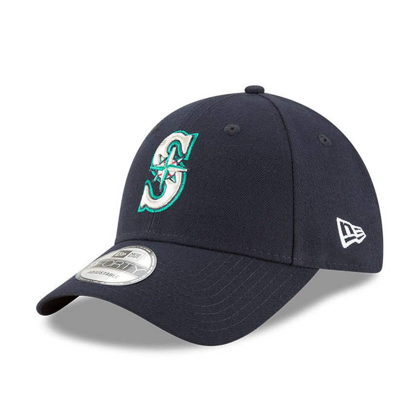 Casquette Seattle Mariners, New Era, 9FORTY, équipe, bleue