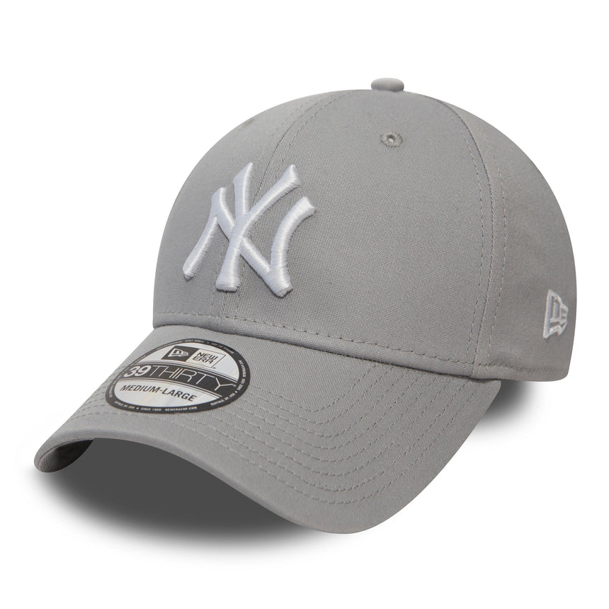 Casquette des Yankees de New York, New Era, 39THIRTY, Basic, gris
