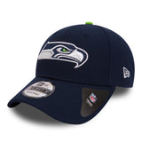 Casquette Seattle Seahawks, équipe, New Era, 9FORTY, bleu