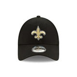 Casquette de baseball des Saints de la Nouvelle-Orléans, New Era, 9FORTY, noire