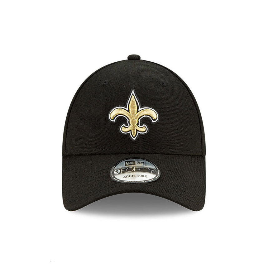 Casquette de baseball des Saints de la Nouvelle-Orléans, New Era, 9FORTY, noire