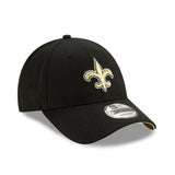 Casquette de baseball des Saints de la Nouvelle-Orléans, New Era, 9FORTY, noire