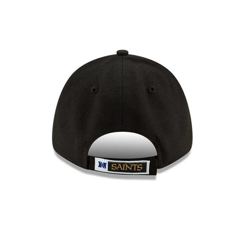 Casquette de baseball des Saints de la Nouvelle-Orléans, New Era, 9FORTY, noire