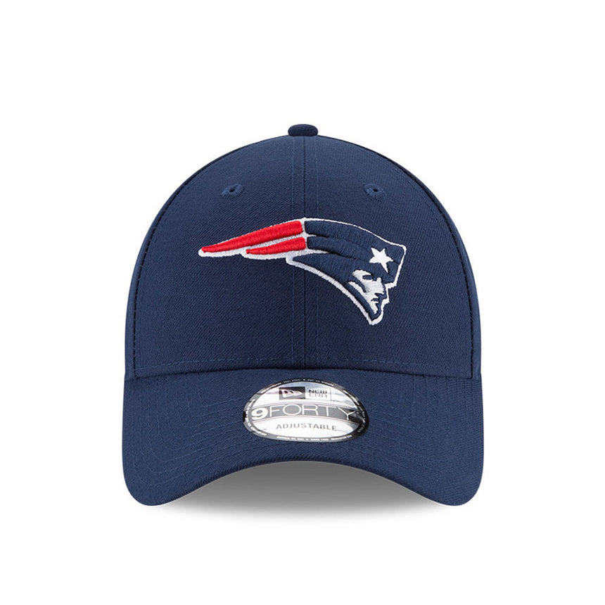 Casquette de baseball New England Patriots, New Era, 9FORTY, bleue
