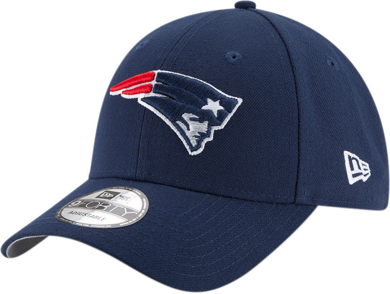 Casquette de baseball New England Patriots, New Era, 9FORTY, bleue