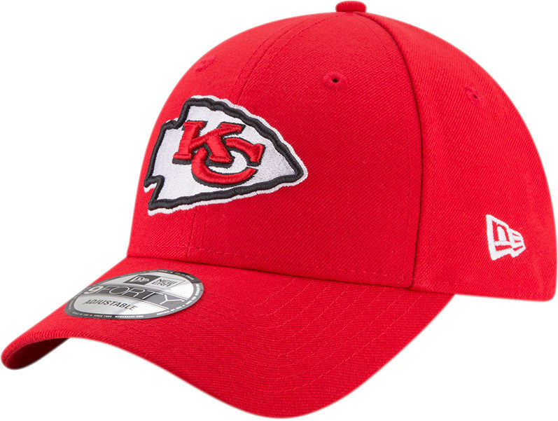 Casquette des Chiefs de Kansas City, New Era, 9FORTY, Rouge