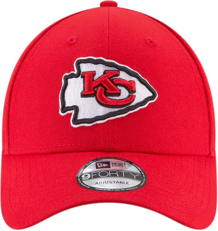 Casquette des Chiefs de Kansas City, New Era, 9FORTY, Rouge