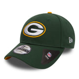 Casquette des Packers de Green Bay, New Era, 9FORTY, verte