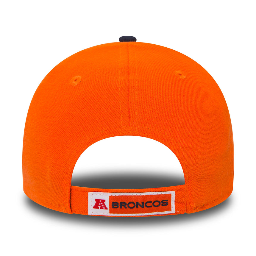 Casquette de baseball Denver Broncos, New Era, 9FORTY, orange