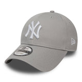Casquette de baseball des New York Yankees, New Era 9FORTY, grise