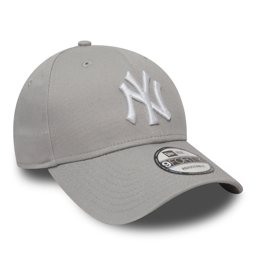 Casquette de baseball des New York Yankees, New Era 9FORTY, grise