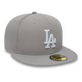 Casquette Los Angeles Dodgers, New Era, 59FIFITY, Basic, gris