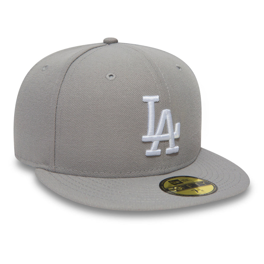 Casquette Los Angeles Dodgers, New Era, 59FIFITY, Basic, gris