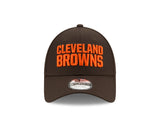Casquette de baseball des Browns de Cleveland, 9FORTY, New Era, marron.