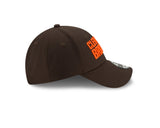 Casquette de baseball des Browns de Cleveland, 9FORTY, New Era, marron.
