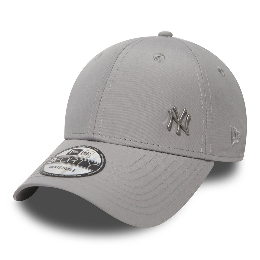 Casquette des New York Yankees, New Era, 9FORTY, sans défaut, gris
