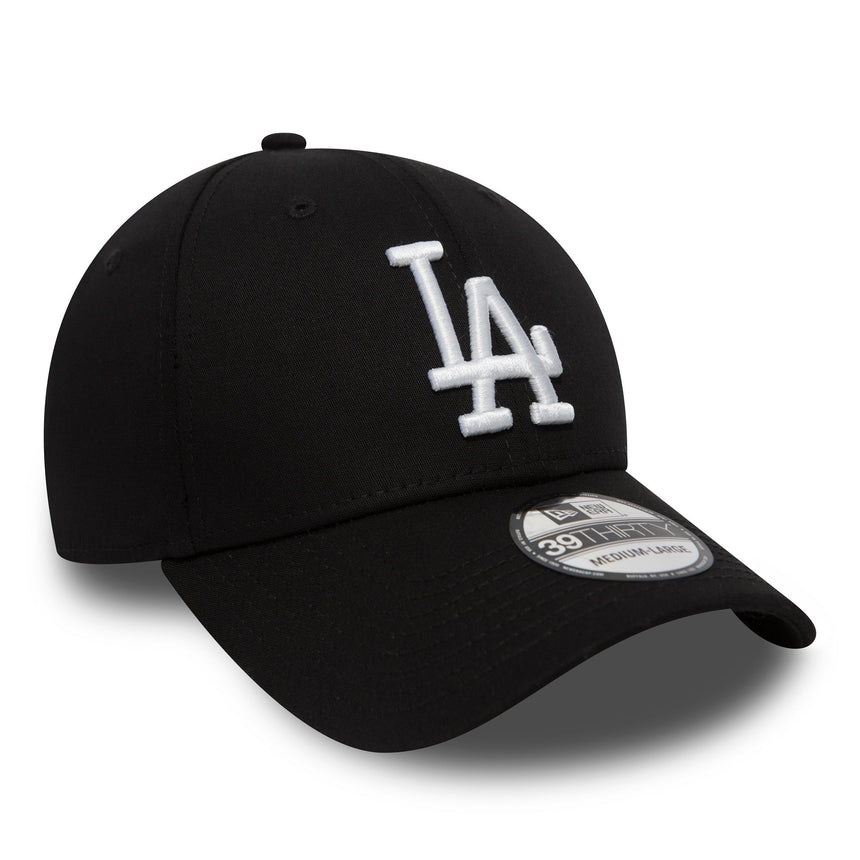 Casquette des Dodgers de Los Angeles, New Era, 39THIRTY, essential, noir