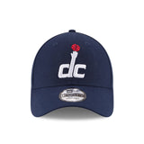 Casquette de baseball des Washington Wizards, New Era, 9FORTY, équipe, bleu