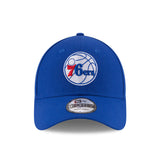 Casquette des 76ers de Philadelphie, New Era, bleu