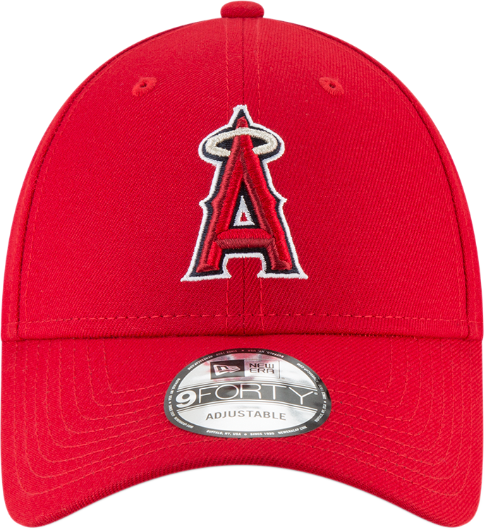 Casquette Los Angeles Angels, New Era, 9FORTY, équipe, rouge
